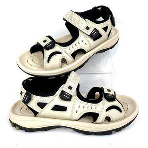 Etonic Soft Spike Cream Golf Sandals Men's Size 10
